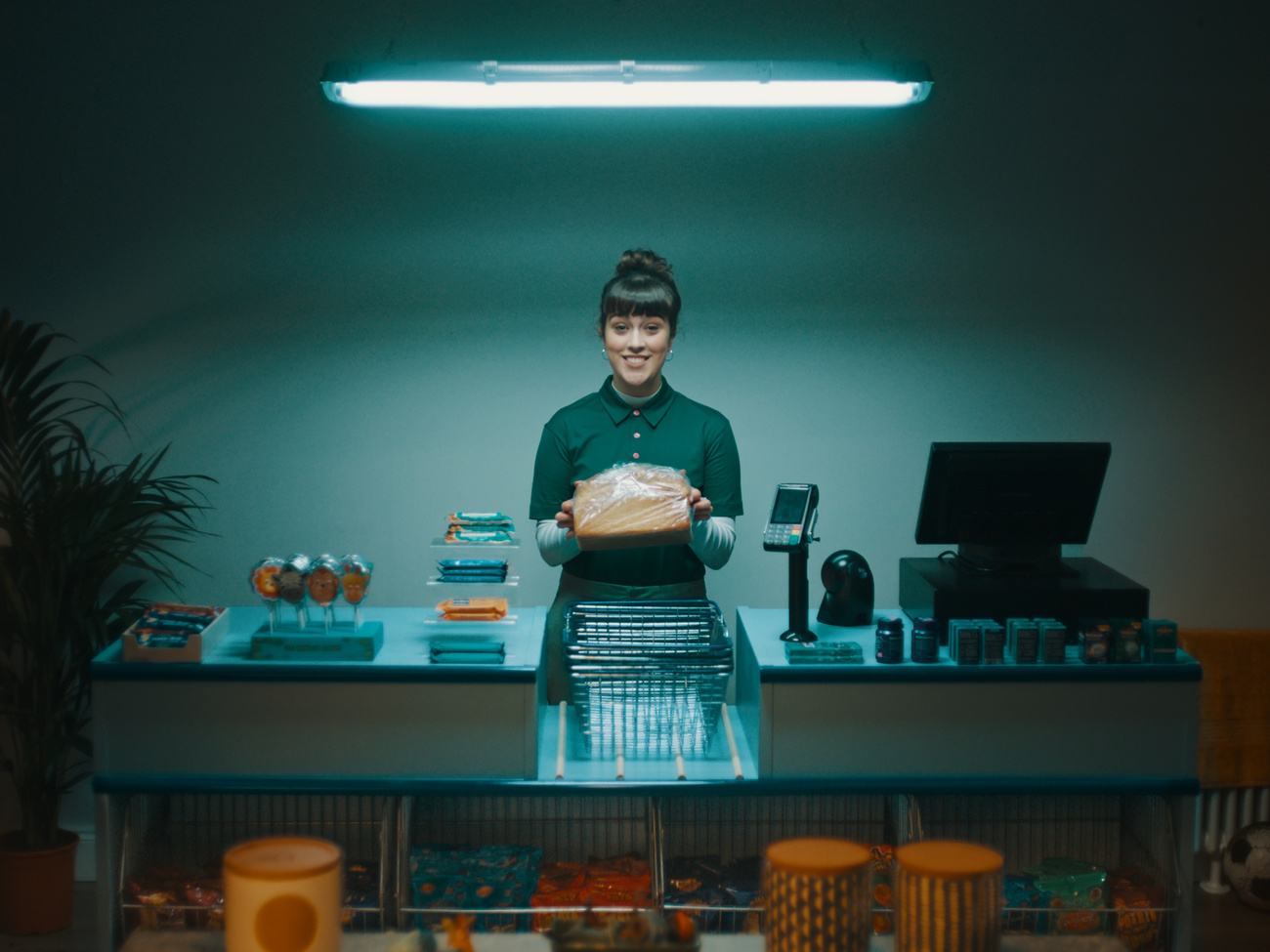 Online shopper enjoying a seamless eCommerce experience